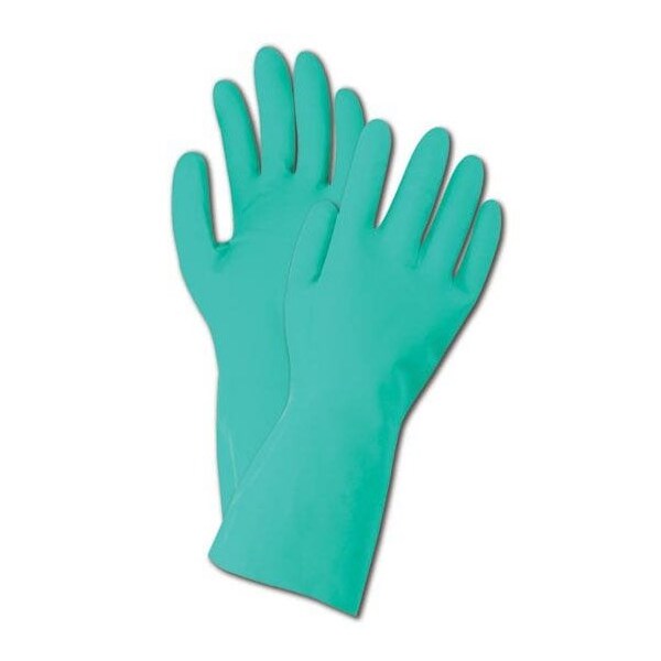 Magid Chemical Resistant Gloves, Green, 7, 12 PK WU5-7 - main